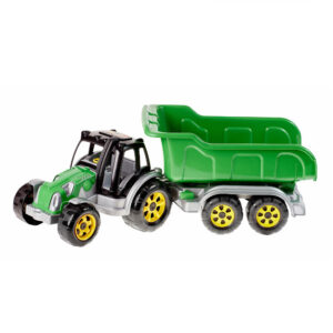 Traktor z przyczepą